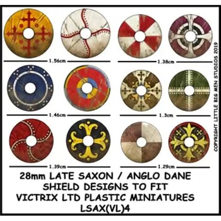RSL Gaming AB | Late Saxon/Anglo-Dane Shield Designs 4
