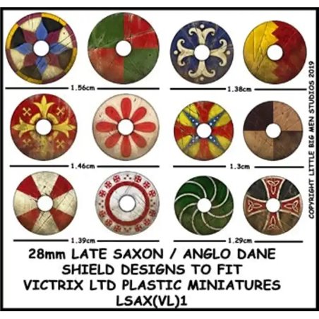 RSL Gaming AB | Late Saxon/Anglo-Dane Shield Designs 1