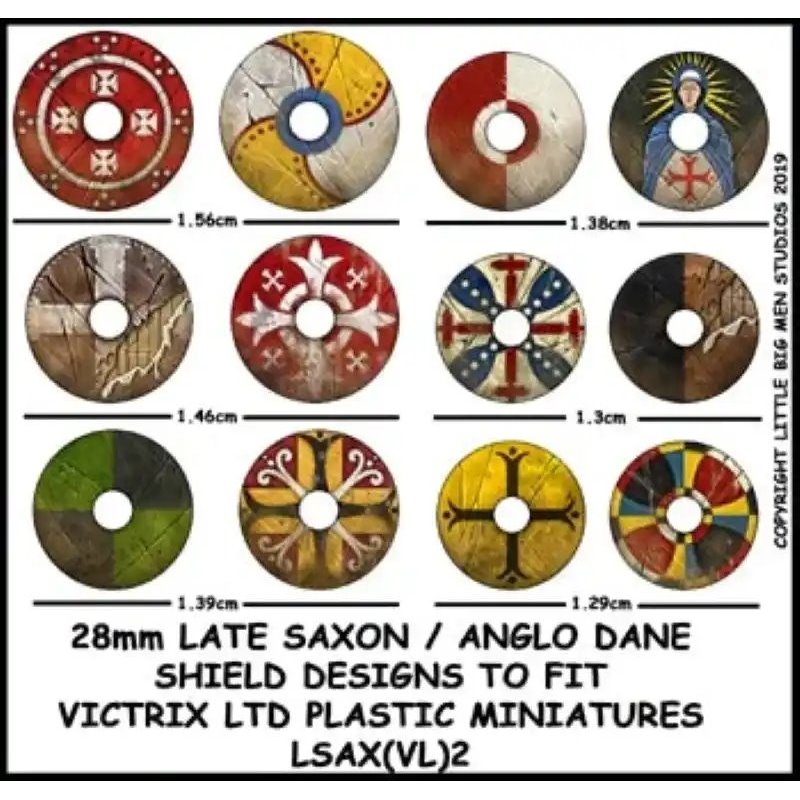 RSL Gaming AB | Late Saxon/Anglo-Dane Shield Designs 2