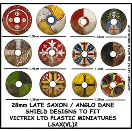 RSL Gaming AB | Late Saxon/Anglo-Dane Shield Designs 2