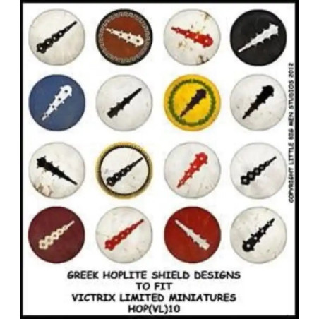 RSL Gaming AB | Greek Hoplite Shield Designs 10