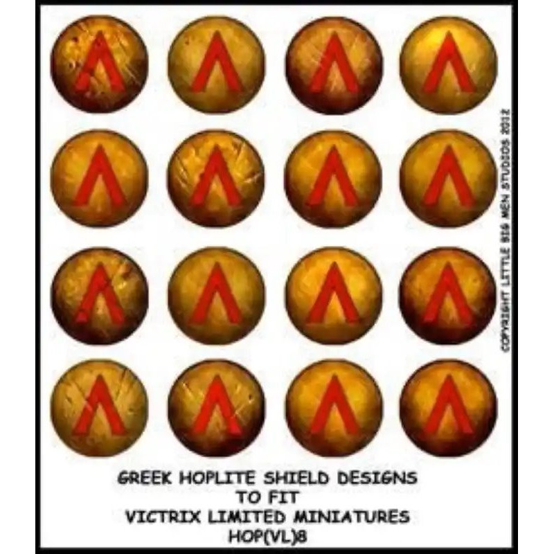 RSL Gaming AB | Greek Hoplite Shield Designs 8