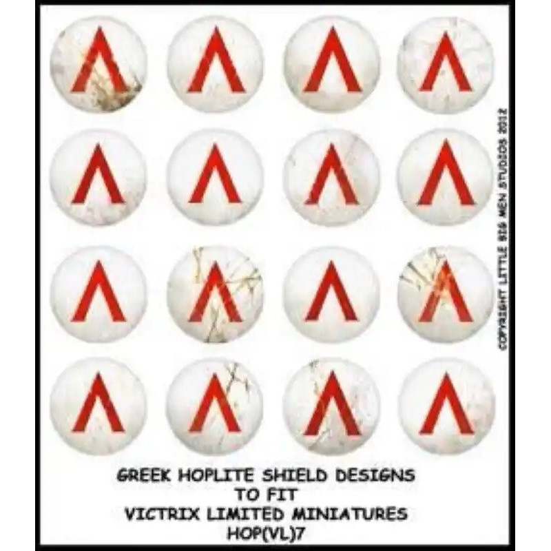 RSL Gaming AB | Greek Hoplite Shield Designs 7
