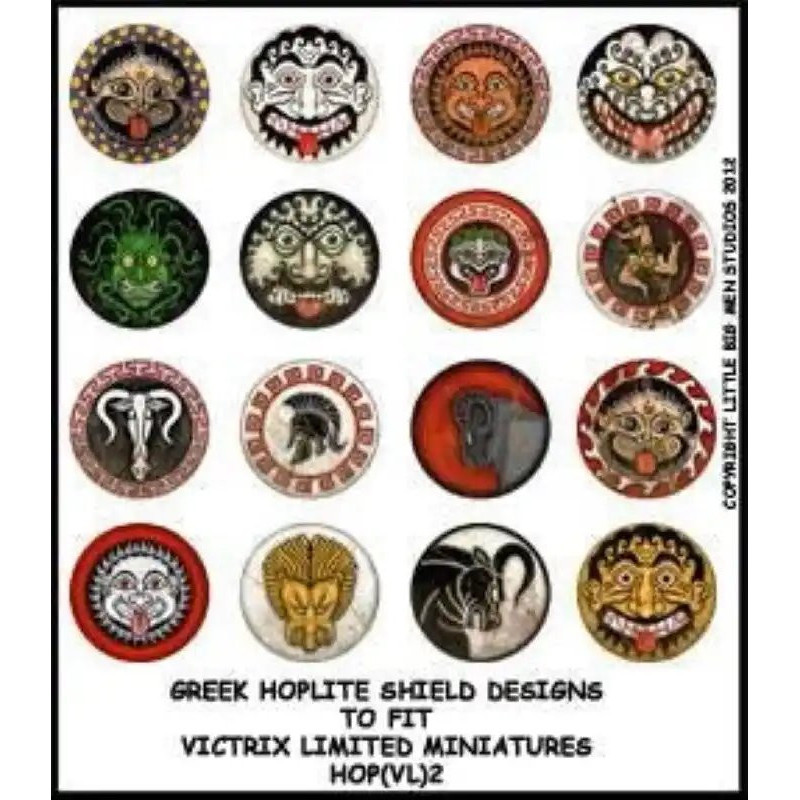 RSL Gaming AB | Greek Hoplite Shield Designs 5