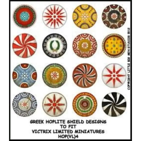 RSL Gaming AB | Greek Hoplite Shield Designs 4