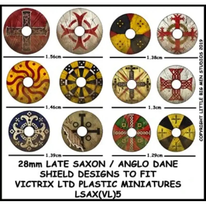 RSL Gaming AB | Late Saxon/Anglo-Dane Shield Designs 5