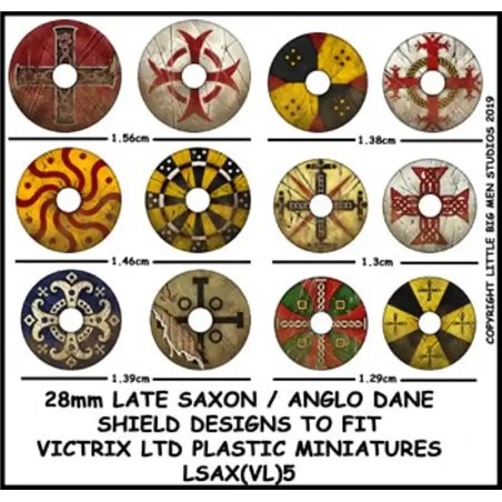 RSL Gaming AB | Late Saxon/Anglo-Dane Shield Designs 5
