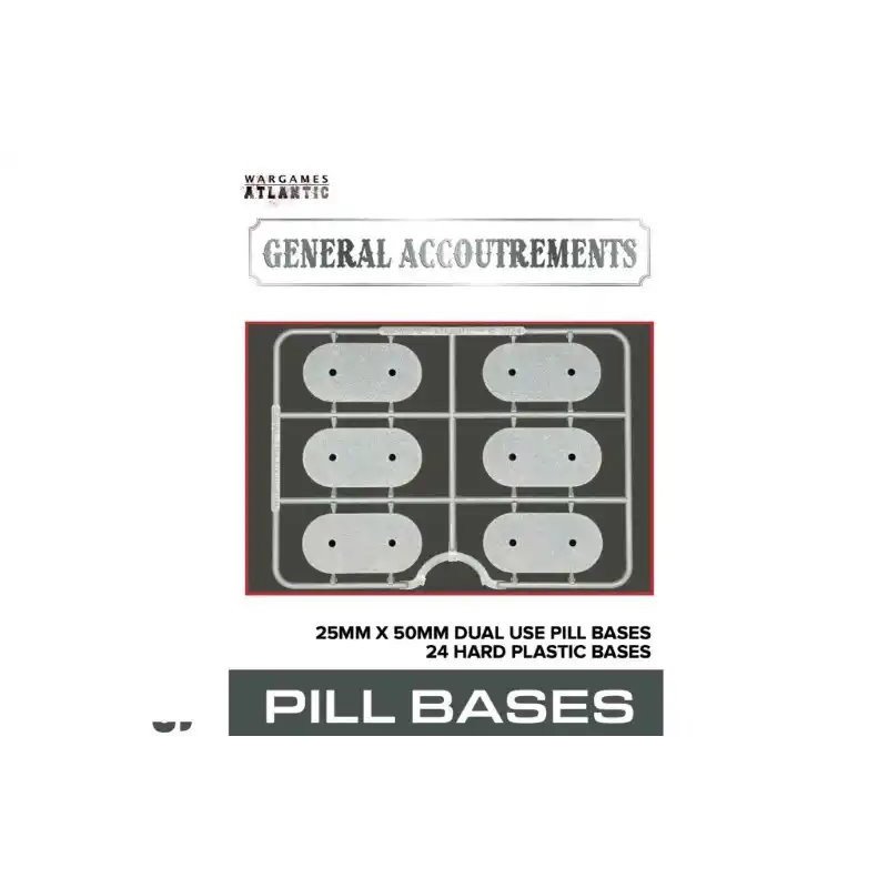 RSL Gaming AB | 25mm x 50mm Pill Dual Use Bases