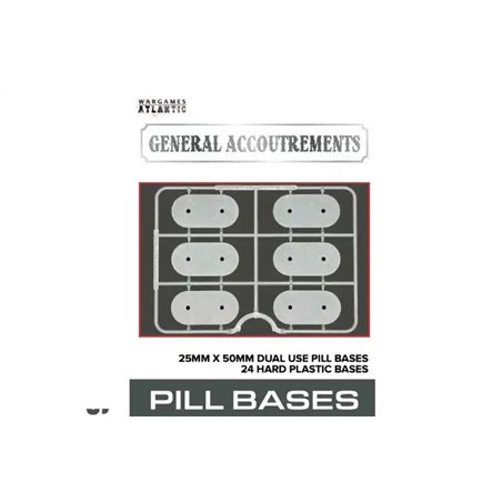 RSL Gaming AB | 25mm x 50mm Pill Dual Use Bases