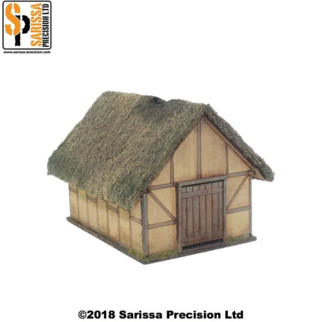 28mm Dark Ages : Timber-Frame House/Workshop