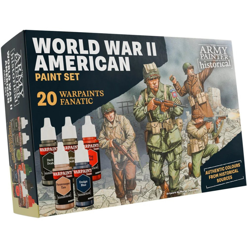 Historical : WWII American Paint Set