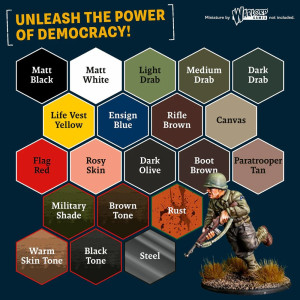 Historical : WWII American Paint Set