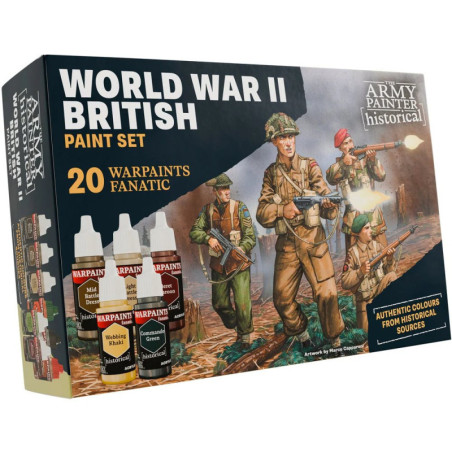 Historical : WWII British Paint Set