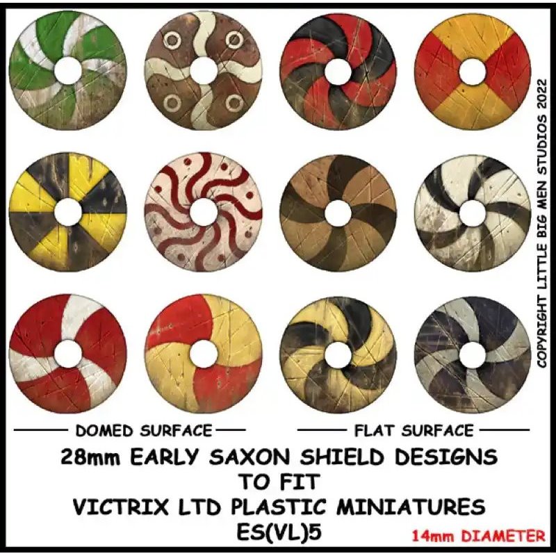 RSL Gaming AB | Early Saxon Shield Designs 5