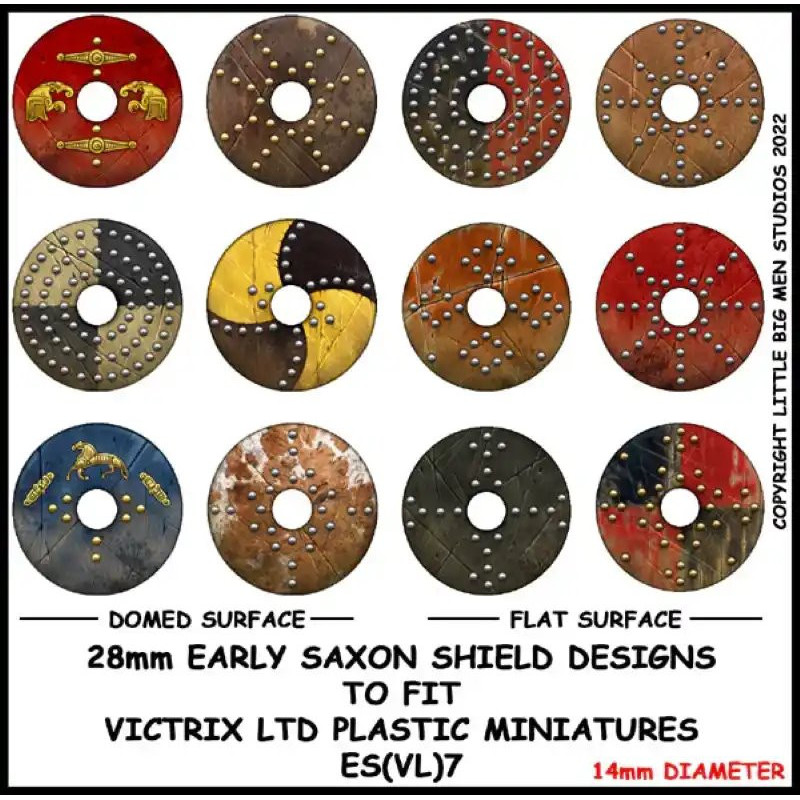 Early Saxon Shield Designs 7